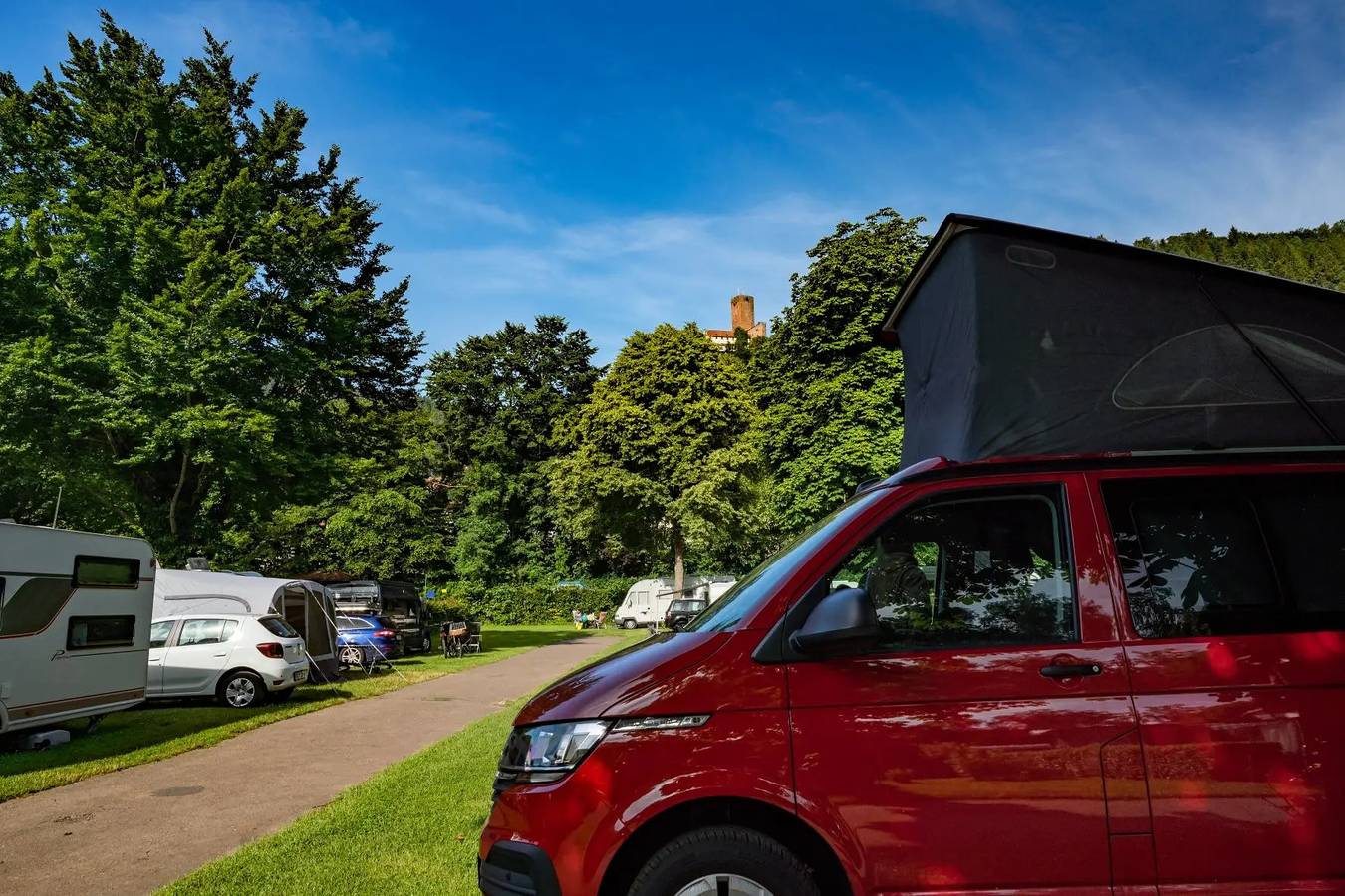 Bungalowtent 6 personen in Bad Liebenzell, Noordelijk Zwarte Woud