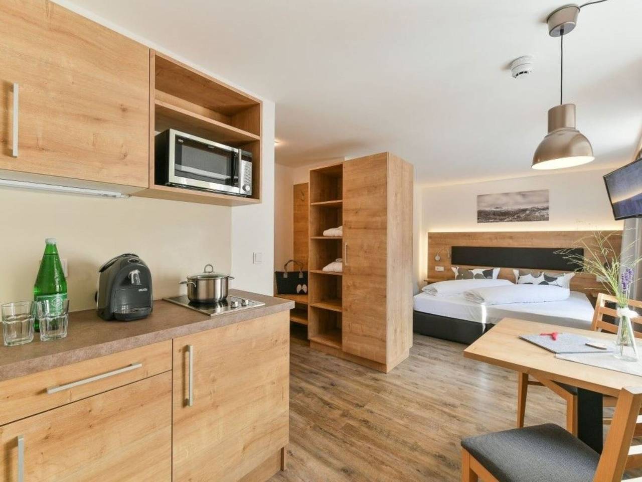Geheel appartement, Studio in Oostenrijk met Panoramasauna in Klösterle, Arlbergpas
