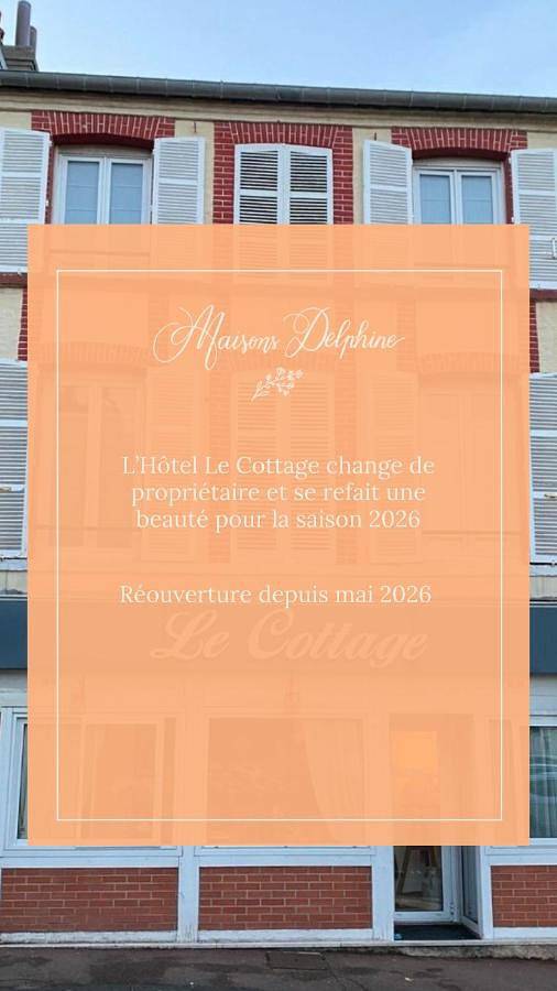 Hôtel Maisons Delphine - Le Cottage in Villers-sur-Mer, Région de Lisieux