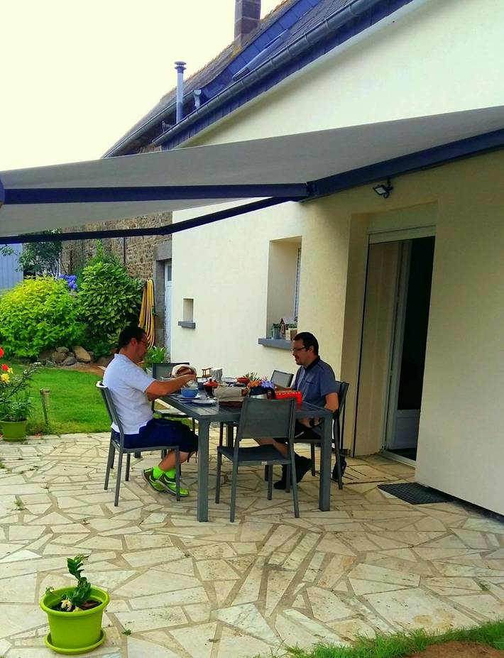 Location de vacances pour 3 personnes, avec jardin et terrasse à Bazouges-la-Pérouse - 4