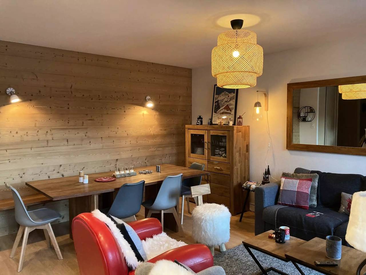 Entire apartment, 3 pieces for 6 persons in Châtel, Les Portes du Soleil
