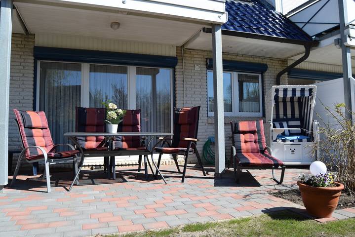Ferienwohnung für 5 Personen, mit Garten und Terrasse, mit Haustier am Schönberger Strand