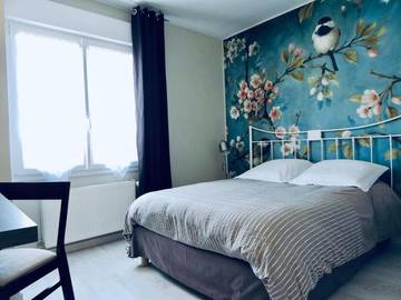 Chambre d’hôte pour 2 personnes, avec jardin ainsi que vue et terrasse à Neufchâtel-Hardelot