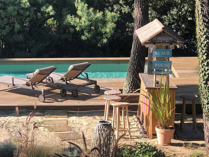 Chambre d’hôte pour 2 personnes, avec piscine et jardin à La Teste-de-Buch - 4