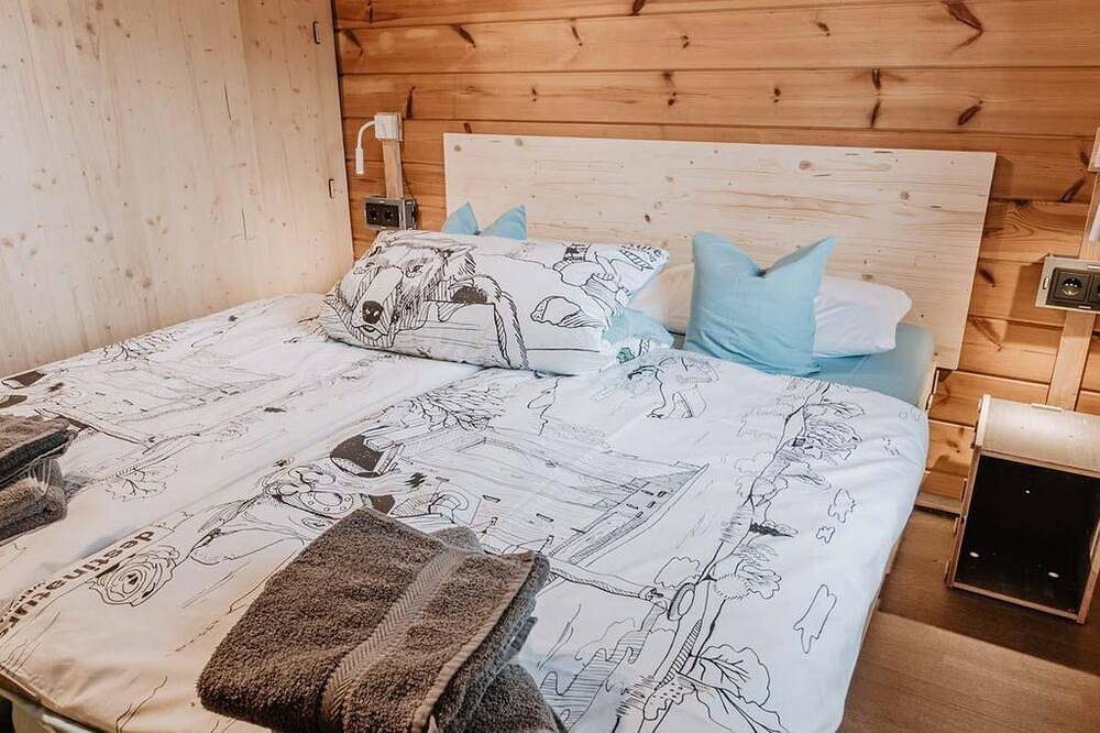 Ganze Wohnung, Destinature Blockhütte bis 4 Personen - destinature Dorf Südeifel in Ernzen, Eifelkreis Bitburg-Prüm