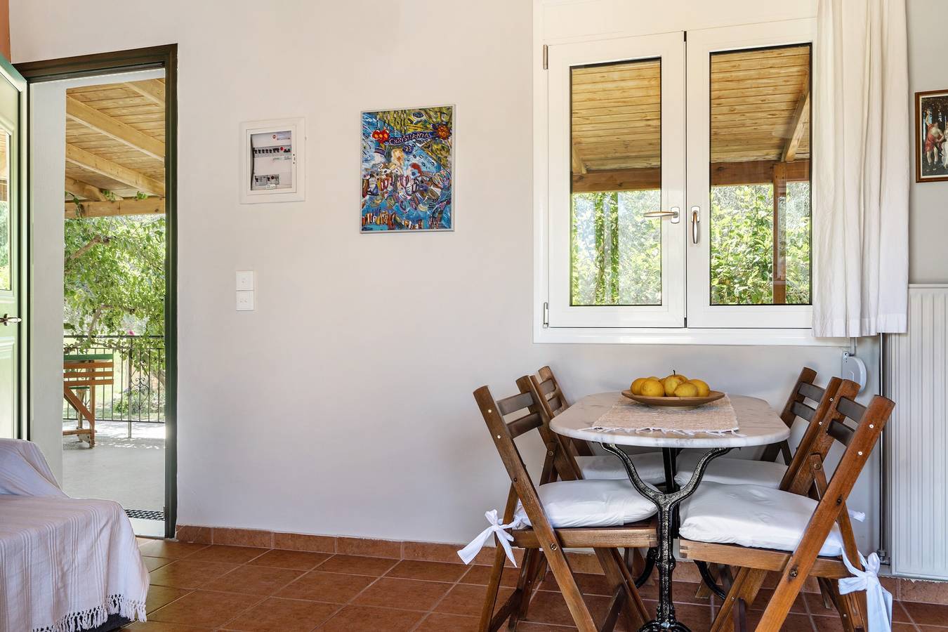 Casa de vacaciones que admite mascotas Ktima Dilberaki con jardín, balcones y aire acondicionado in Cefalonia