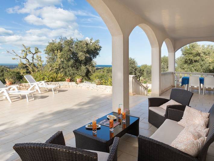 Gîte pour 6 personnes, avec piscine et terrasse, animaux acceptés à Carovigno - 3