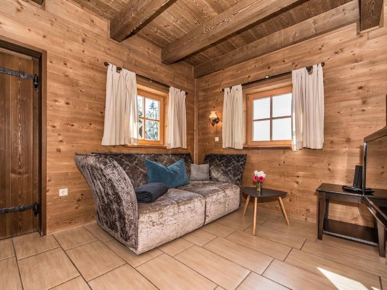 Hoizhaus am Badlberg in Breitenberg, Ostbayern