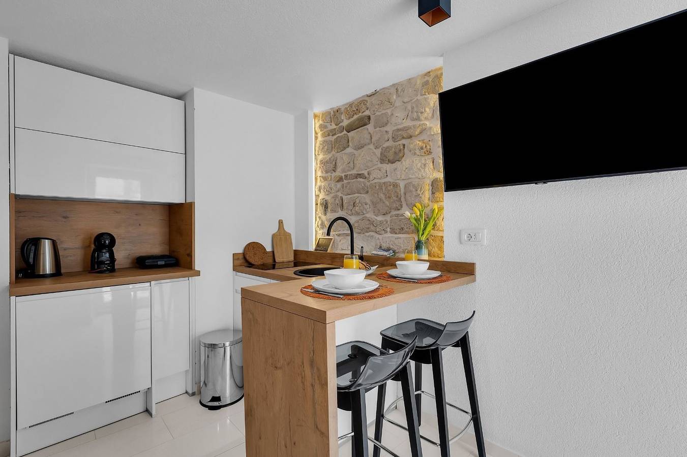 Apartamento entero, Apartamento-estudio con una terraza Makarska As-21443-a in Makarska, Rivera de Makarska