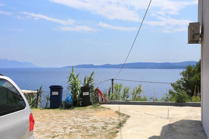 Apartament wakacyjny dla 4 osób, z balkon/ taras w Lokva Rogoznica