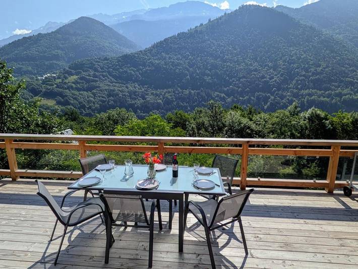 Apartamento de vacaciones para 6 personas, con vistas además de vistas al lago y terraza - 1