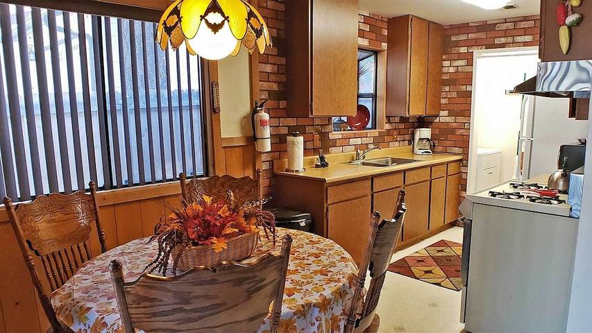 Cabaña para 4 personas, con terraza y jardín en Big Bear Lake