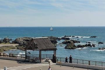 Gîte pour 4 personnes, avec balcon dans Plage de Port-Lin