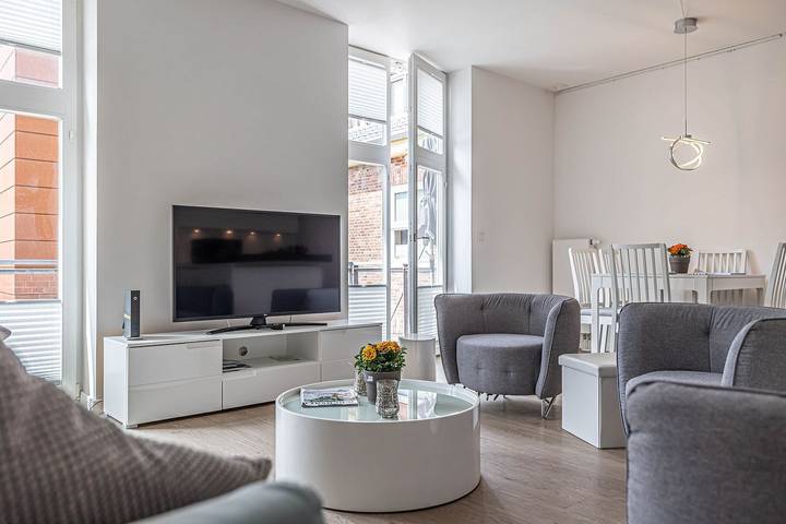 Ferienwohnung für 2 Personen, mit Ausblick und Balkon in Flensburg - 3