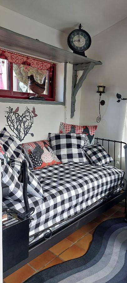 Appartement de vacances pour 4 personnes, avec Terrasse ainsi que Jardin et Vue