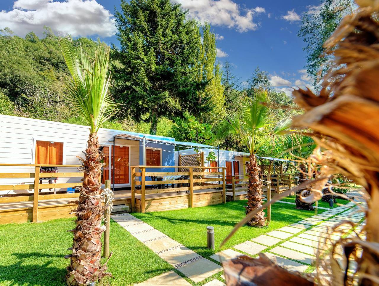 Camping Delle Rose — Mobilhome Agapanthus in Isolabona, Ligurian Alps