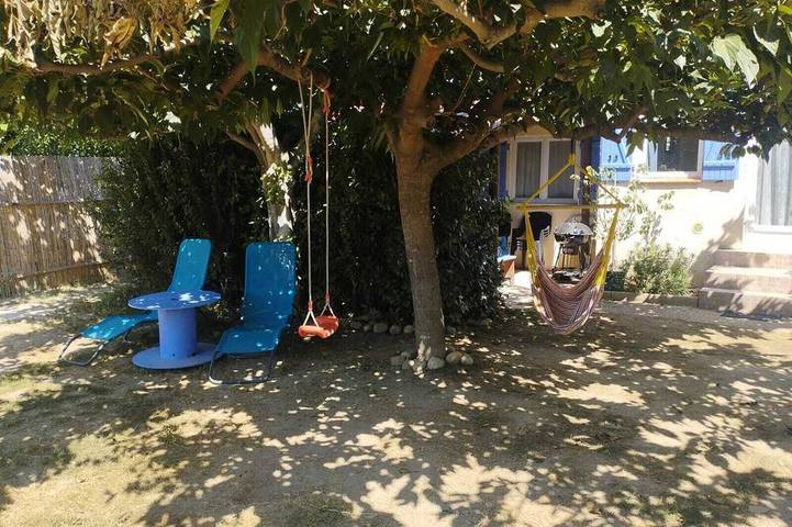 Maison de vacances pour 4 personnes, avec jardin à Le Barcarès