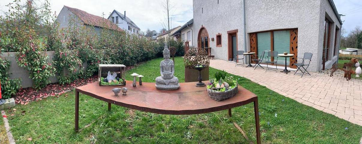 Gîte pour 2 personnes, avec jardin et vue à Perl - 4