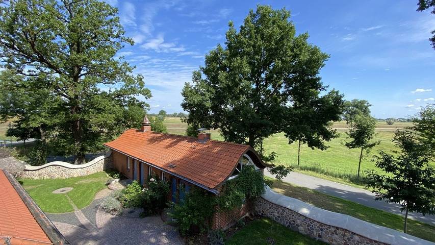 Ferienwohnung für 3 Personen, mit Terrasse und Garten in Bleckede
