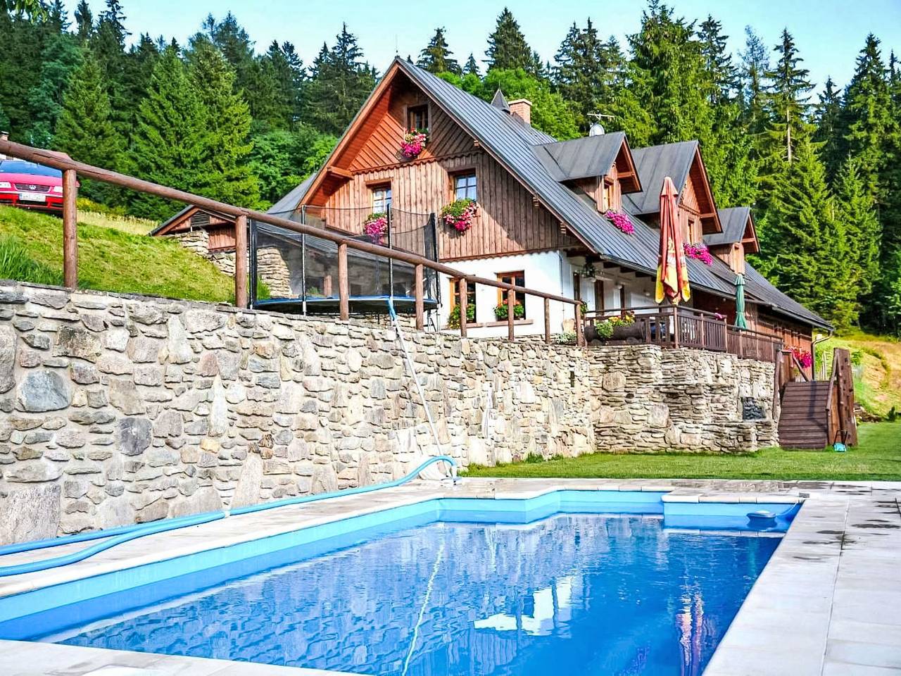Penzion Exnar in Strážné, Trautenau regio