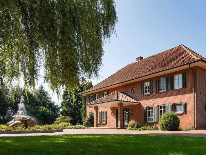 Ferienwohnung für 14 Personen, mit Terrasse und Whirlpool sowie Garten und Sauna in Ankum