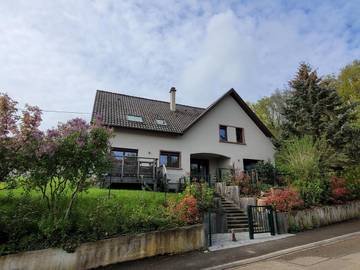 Gîte pour 4 personnes, avec vue et jardin à Mittelbergheim