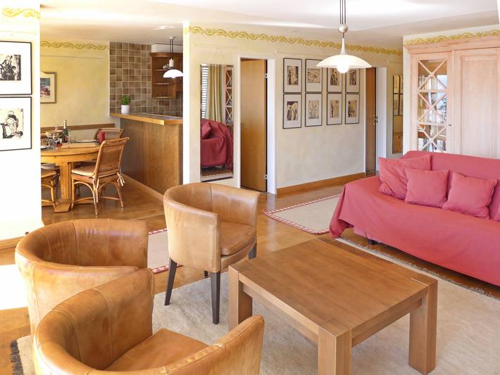 Vakantiewoning voor 2 personen, with balkon and uitzicht op het meer as well as uitzicht and sauna in Crans-Montana