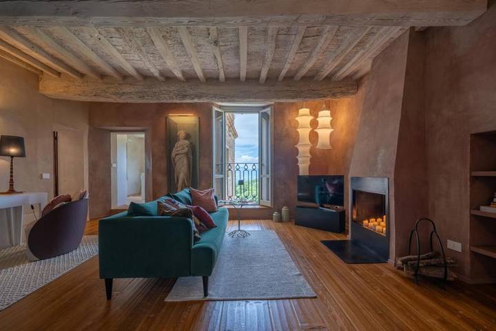 Agriturismo per 3 persone, con panorama in Monteleone d'Orvieto