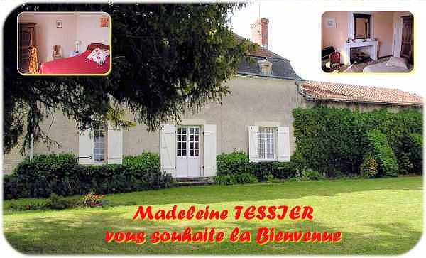 Chambre d’hôte pour 2 personnes, avec jardin en Indre-et-Loire - 2