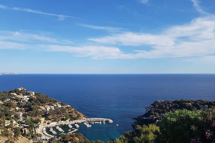 Appartement de vacances pour 4 personnes, avec Terrasse ainsi que Jardin et Piscine