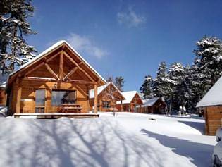Tente pour 5 personnes, avec terrasse à Font-Romeu-Odeillo-Via