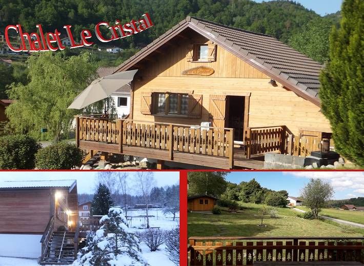 Chalet pour 6 personnes, avec Terrasse ainsi que Jardin et Sauna