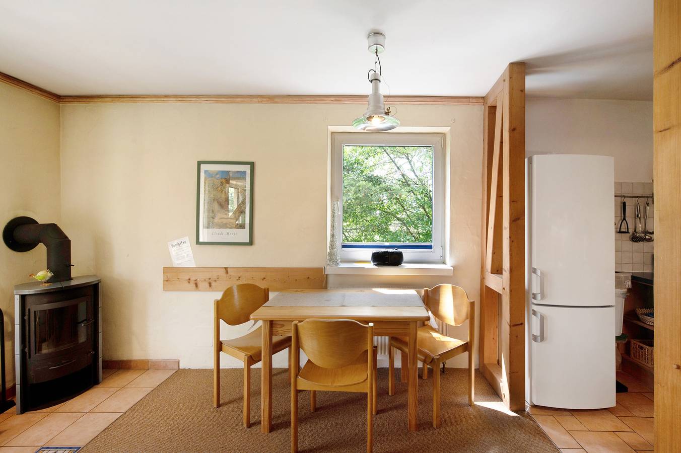 Ganze Wohnung, Ferienhaus 'Ferienhaus Utkieck' mit privater Terrasse, Gemeinschaftsgarten und Wlan in Feldberger Seenlandschaft, Mecklenburg-Strelitz