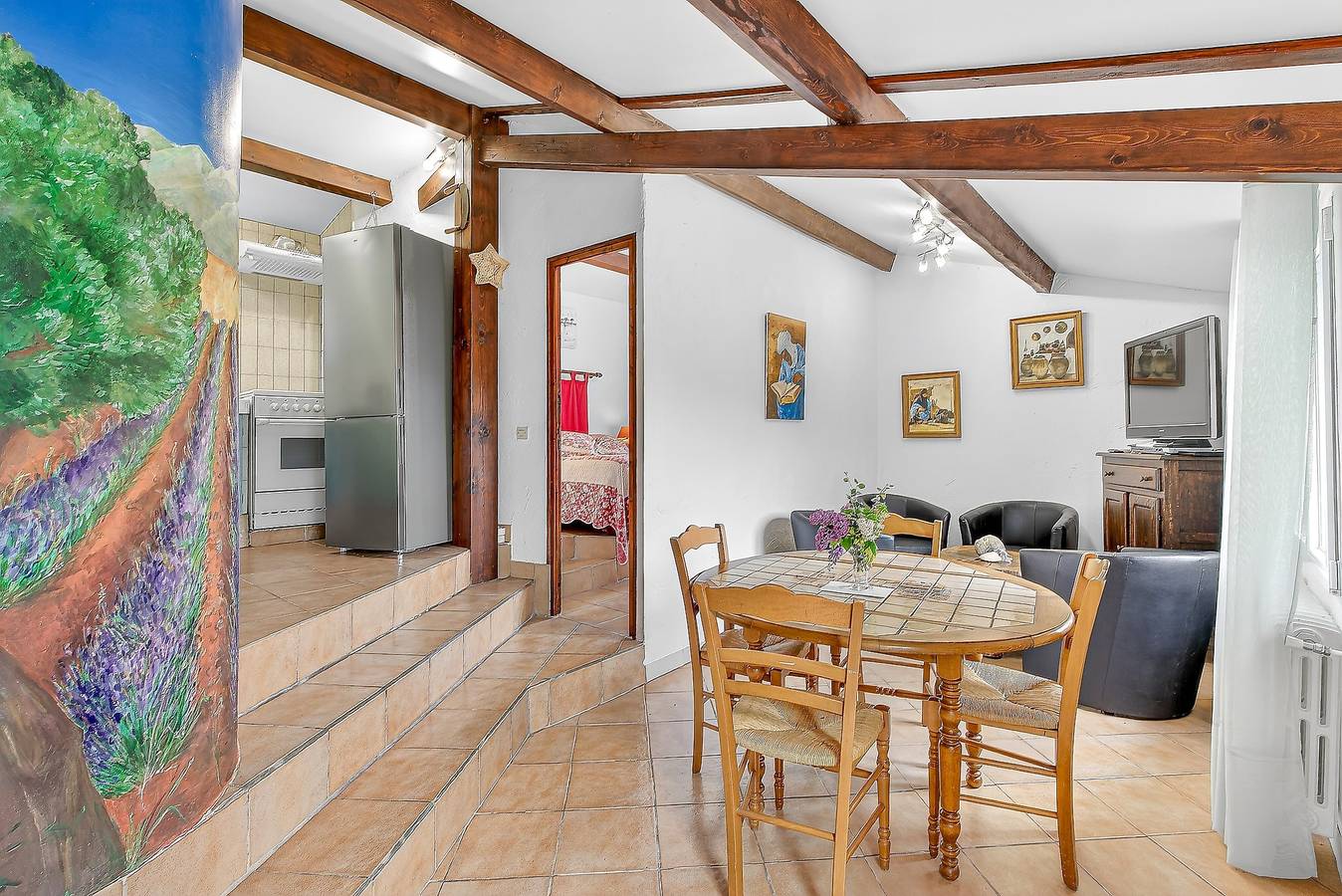 Ferienhaus „Le Galabre“ mit Bergblick, Wlan und Klimaanlage in La Robine-sur-Galabre, Alpes-de-Haute-Provence