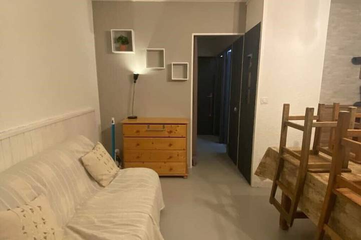 Appartement entier, Location studio 4/6 personnes au pieds des pistes in Saint-Jean-Montclar, Montclar