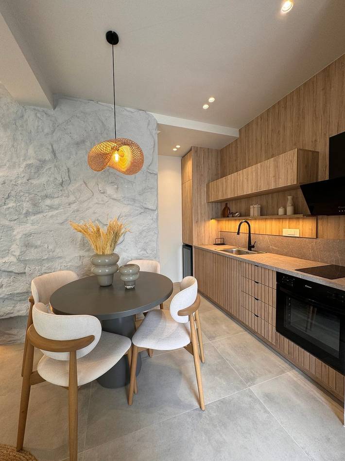 Gîte pour 4 personnes, avec Vue sur l’océan ainsi que Balcon et Terrasse dans Antiparos Ville - 3