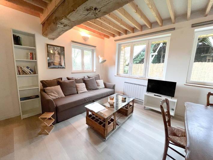 Maison de vacances pour 3 personnes, avec jardin