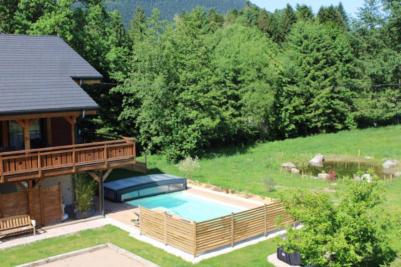 Appartement entier, Chalet L'Oseraie, location touristique Spa 4 étoiles au cœur des Vosges in Le Saulcy, Saint-Dié-des-Vosges