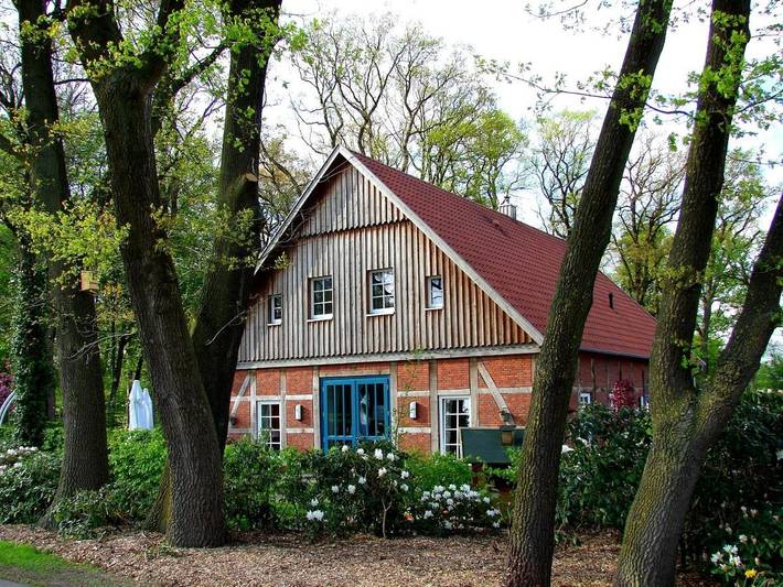 Ferienwohnung für 4 Personen, mit Terrasse und Garten sowie Sauna und Ausblick in Löningen - 3
