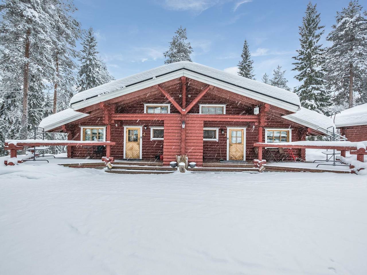 Chalet voor 7 Personen in Oost-Finland