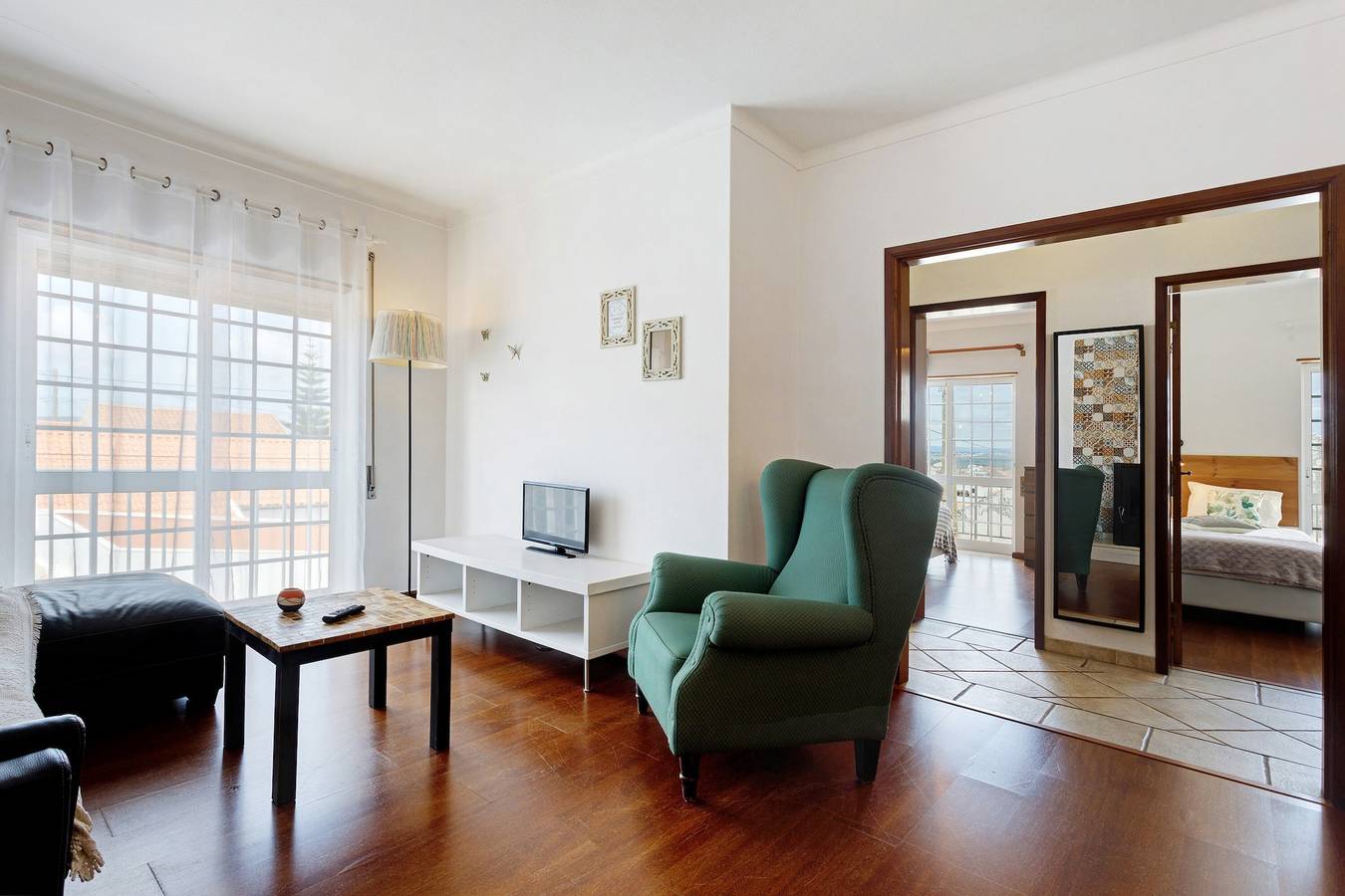 Appartamento intero, Appartamento '2 Quartos' con balcone e Wi-Fi in Vau, Leiria District