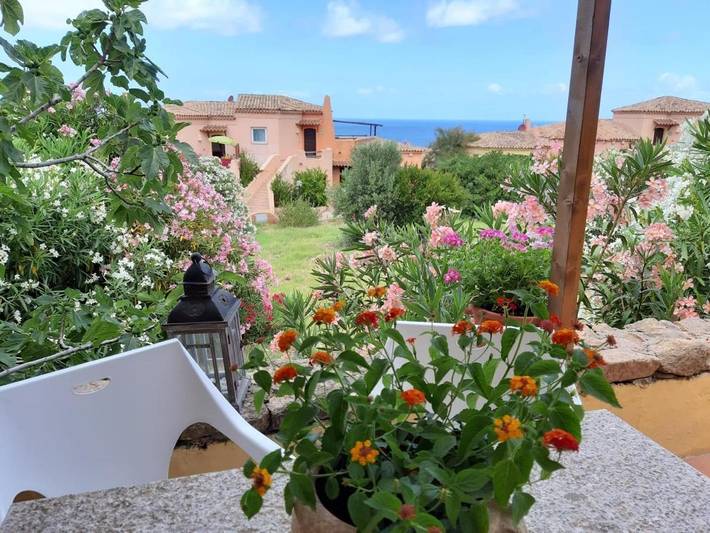 Ferienhaus für 6 Personen, mit Terrasse und Ausblick