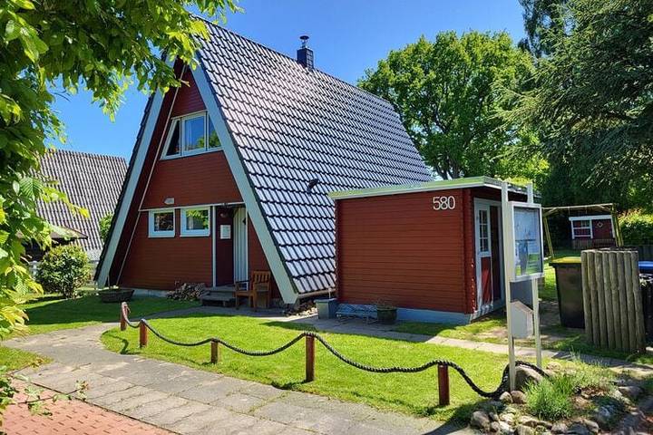 Ferienhaus für 6 Personen, mit Terrasse und Garten, mit Haustier in Damp