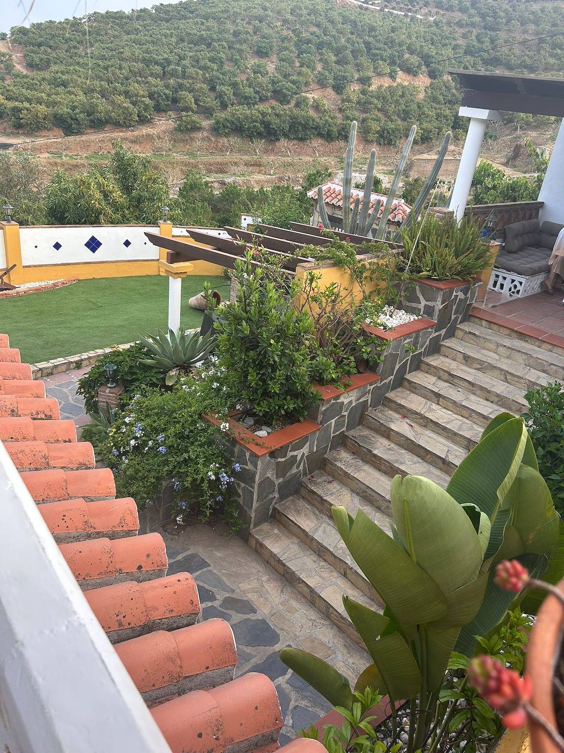 Ferienhaus 'Adelfas' mit Meerblick, Wi-Fi und Klimaanlage in Almuñecar, Costa Tropical
