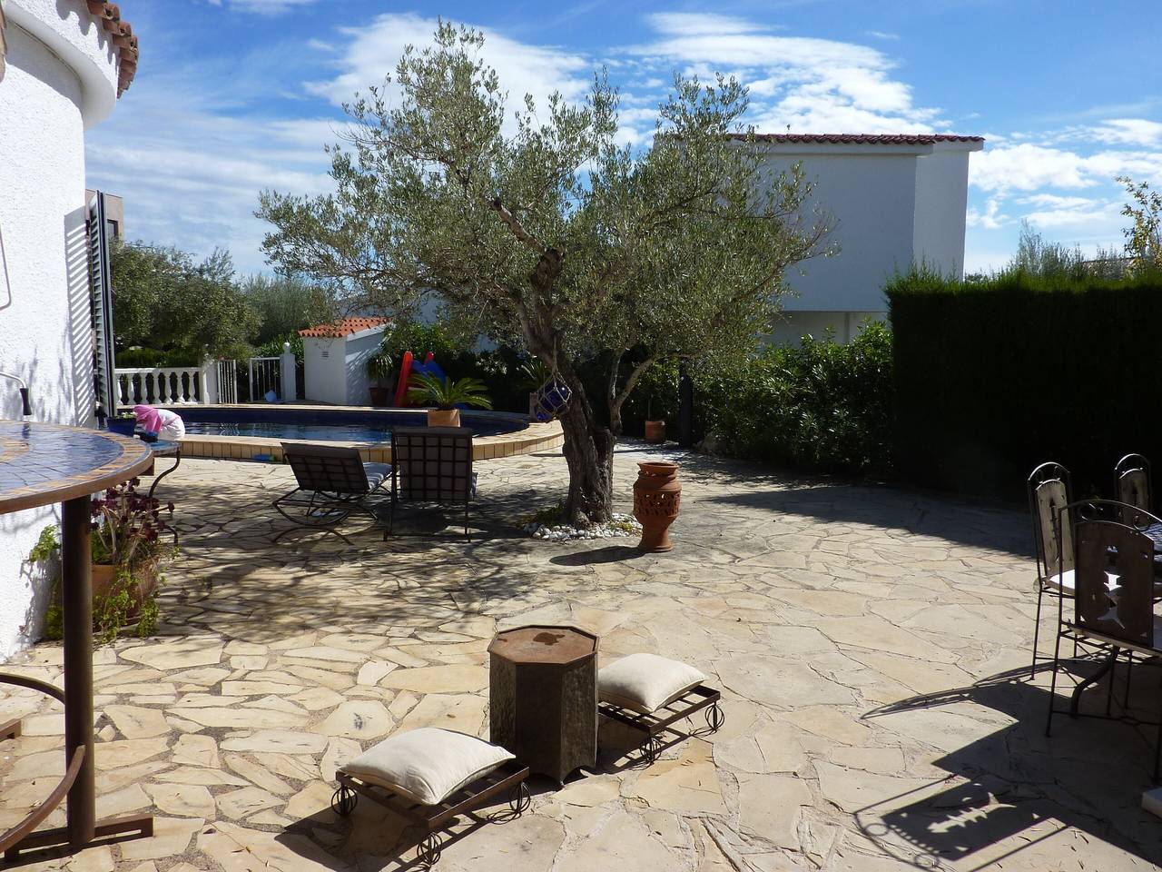 Casa de vacaciones 'Casa Viviana' con piscina privada, terraza privada y aire acondicionado in La Ampolla, Costa Dorada