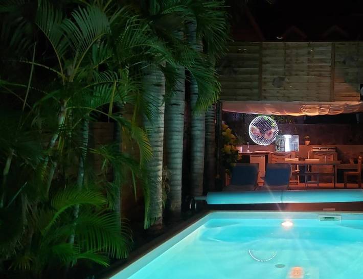 Maison d’hôte pour 2 personnes, avec jardin et terrasse ainsi que vue et piscine à La Possession - 4