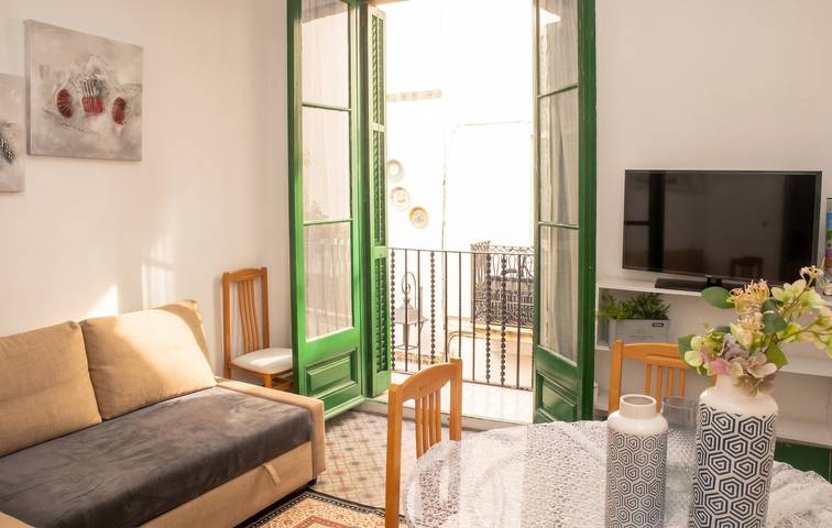 Appartement de vacances pour 5 personnes, avec Balcon/Terrasse à Sitges