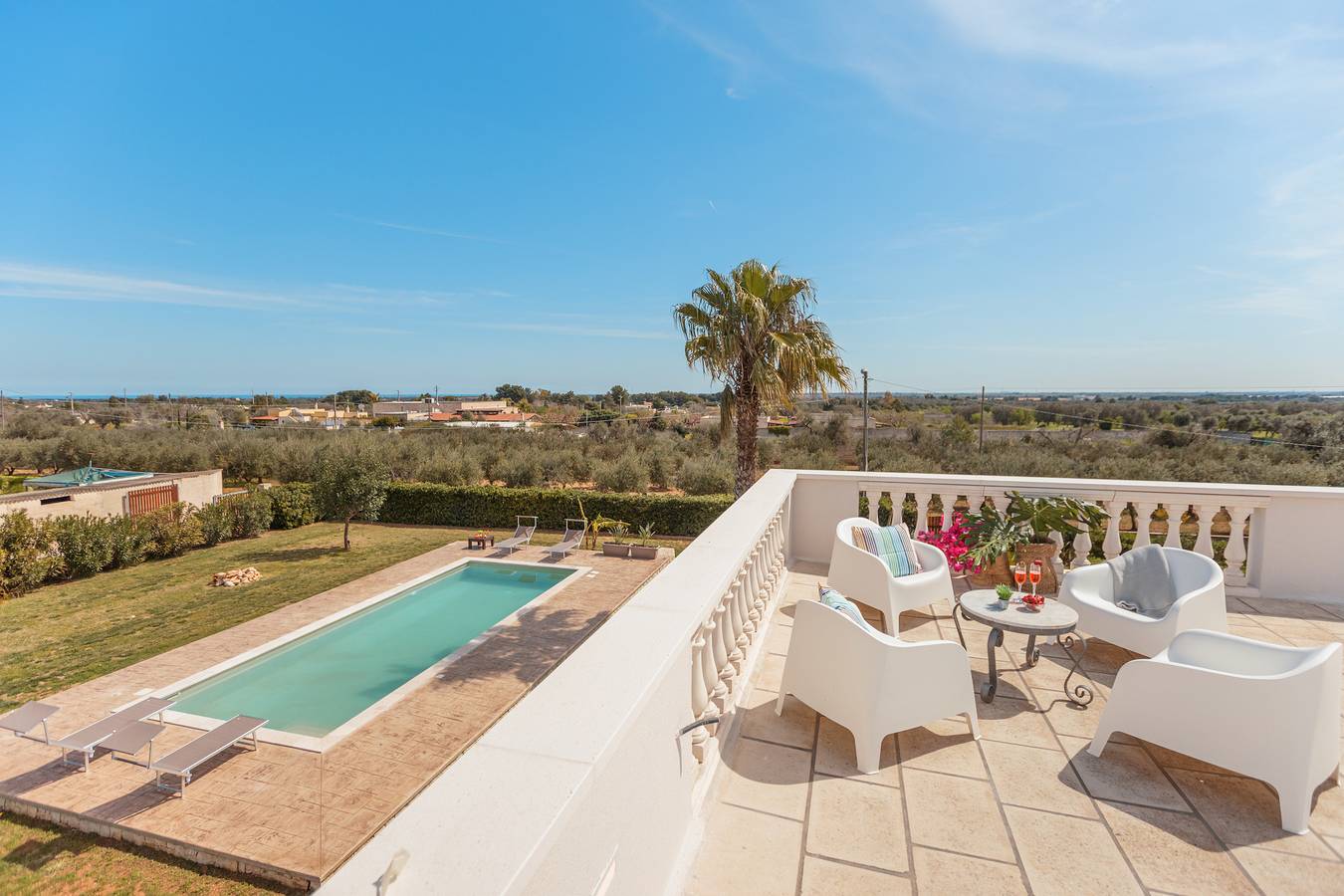 Villa Pallino in San Vito dei Normanni, Salento