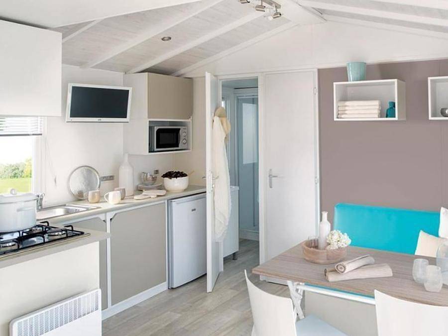 Camping Du Pre Des Moines - Mobilhome 2 personas - Sauje - 2 habitaciones in Gouvieux, Río Oise