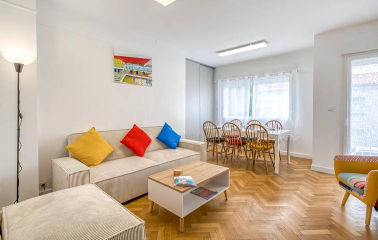 Gîte pour 6 personnes, avec terrasse dans Plage de la Grande Conche